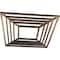 Ekena Millwork Raven Architectural Grade PVC Pierced Ceiling Medallion, Antiqued Bronze, 30"OD x 11"ID x 1"P CMPP30X30RAABZ - alternate 4
